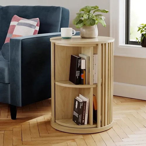 Ria rotating bookcase dunelm - rotating, bookcase-dunelm-