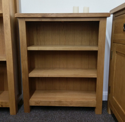 Baysdale rustic oak low - rustic, wide