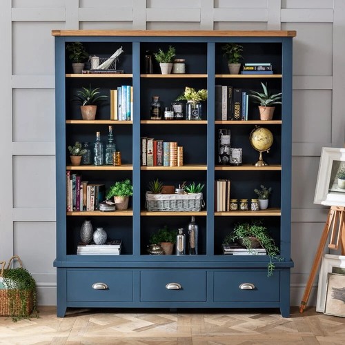 Grand library bookcase extra - library,