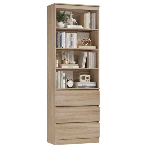 Tall bookcase tier - bookcase, bookshelf