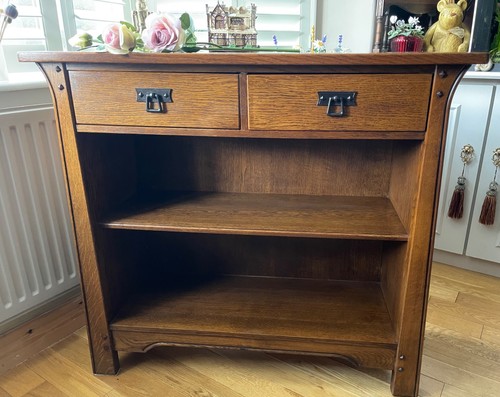 Lovely oak bookcase - oak, /