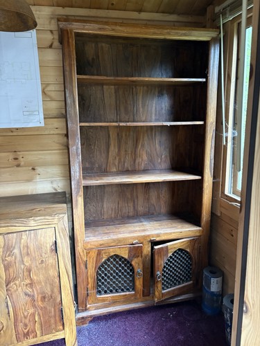 Solid wooden book case - solid,