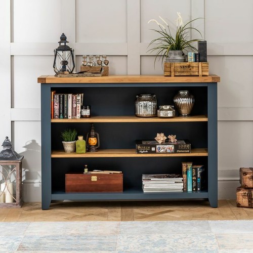 Bookcase shelf westbury - bookcase, blue