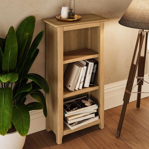 Bookcase tier oak veneer - tier,