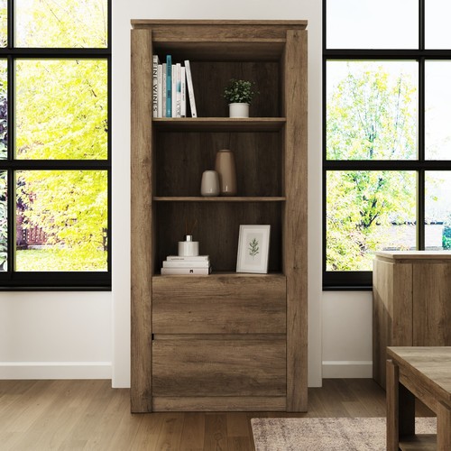 Canyon oak bookcase - canyon,