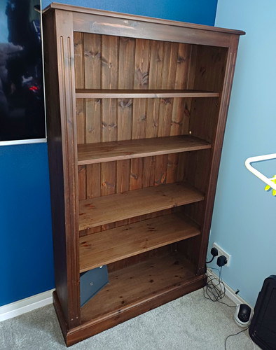 Dark oak pine freestanding - dark, oak,