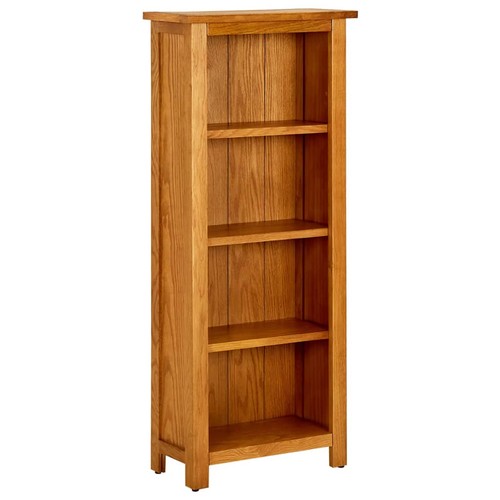 Bookcase solid wood oak - bookcase,