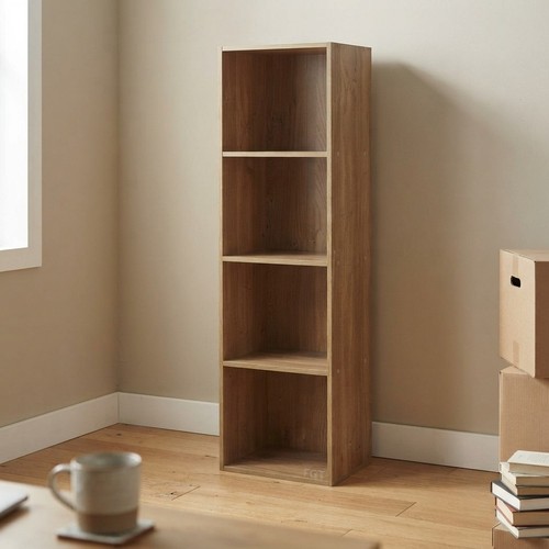 Timeless oak bookcase - oak,