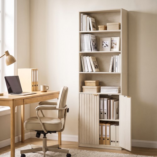 Bookcase with adjustable - with, shelf