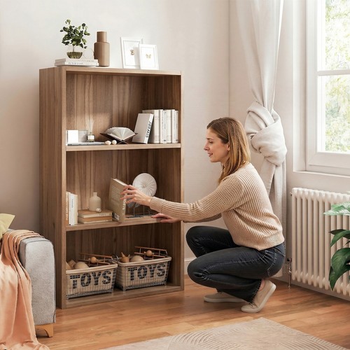 Wide shelf tier wooden - 3,