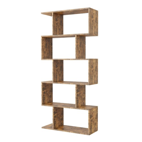 Tier bookcase with - 5,