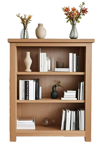 Oakcroft small oak bookcase - small,