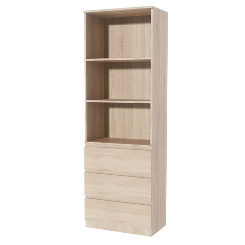 Tier bookcase with - bookcase, shelving