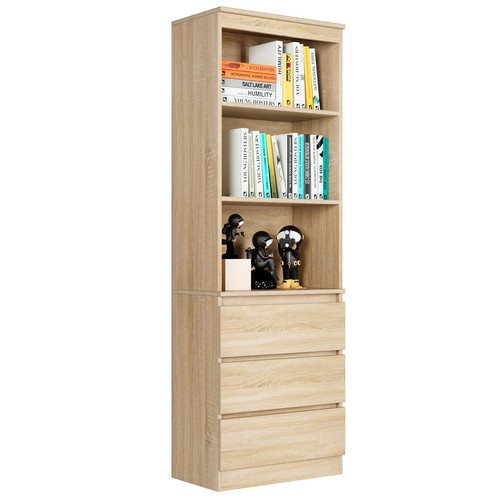 Tall bookcase with - tall,
