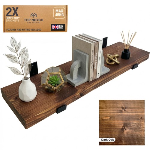 Wooden board wall shelf - board,