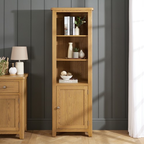 Tall narrow bookcase with - narrow, 1